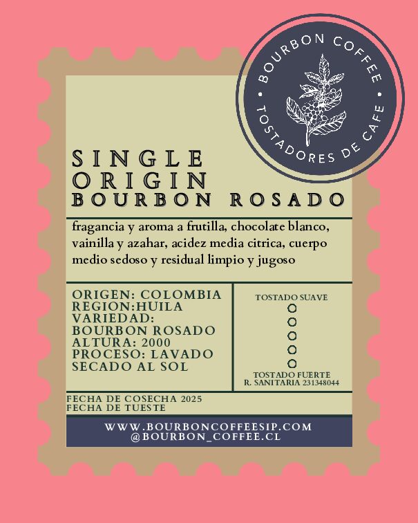 Colombia pink Bourbon