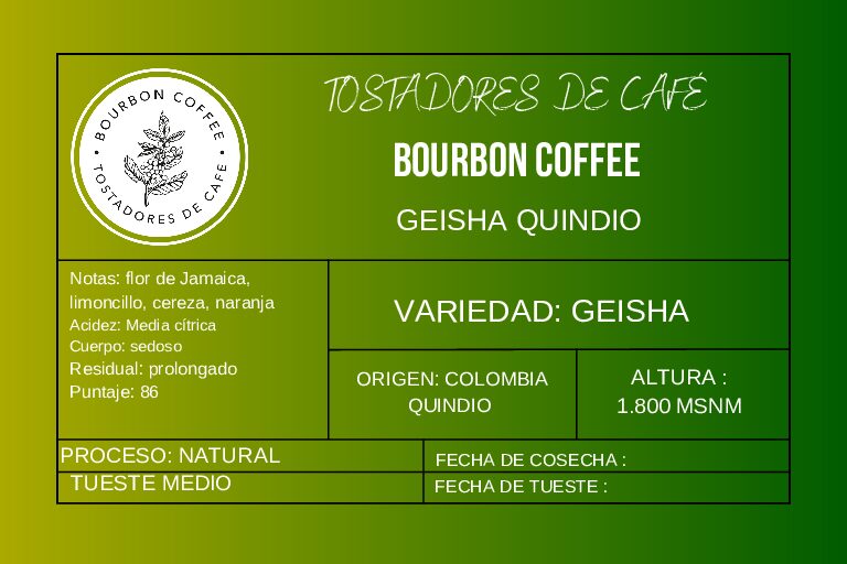 Colombia Geisha